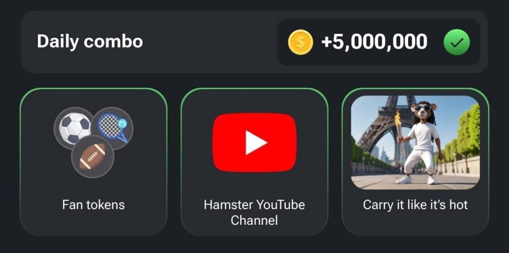 کارت های امروز همستر کامبت سه شنبه 9 مرداد 1 کارت های امروز همستر کامبت سه شنبه 9 مرداد