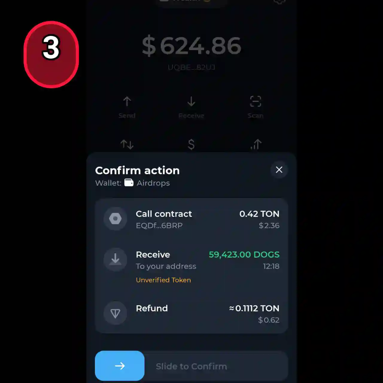 نحوه برداشت توکن داگز 3 5935804546246885903