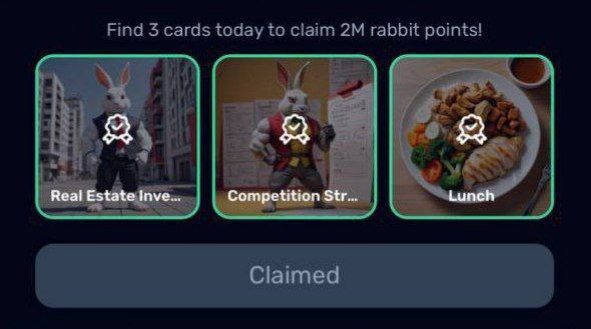 کارت جدید راکی رابیت امروز 24 مرداد