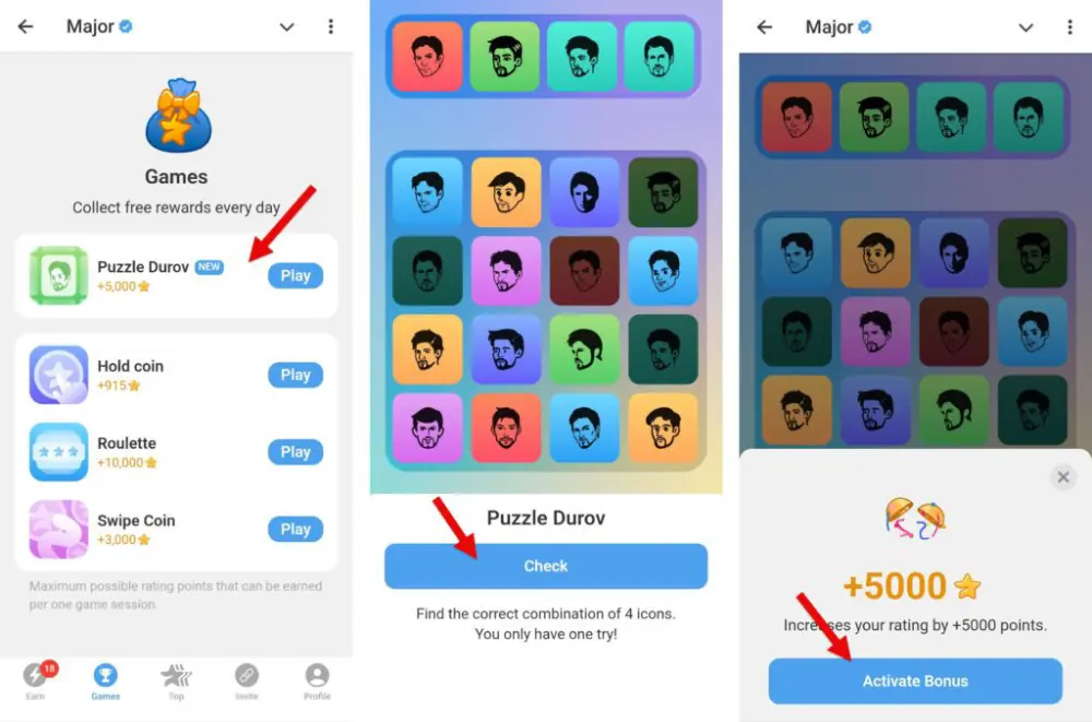 کومبو امروز میجر ۴ مهر 2 آموزش وارد کردن پازل میجر